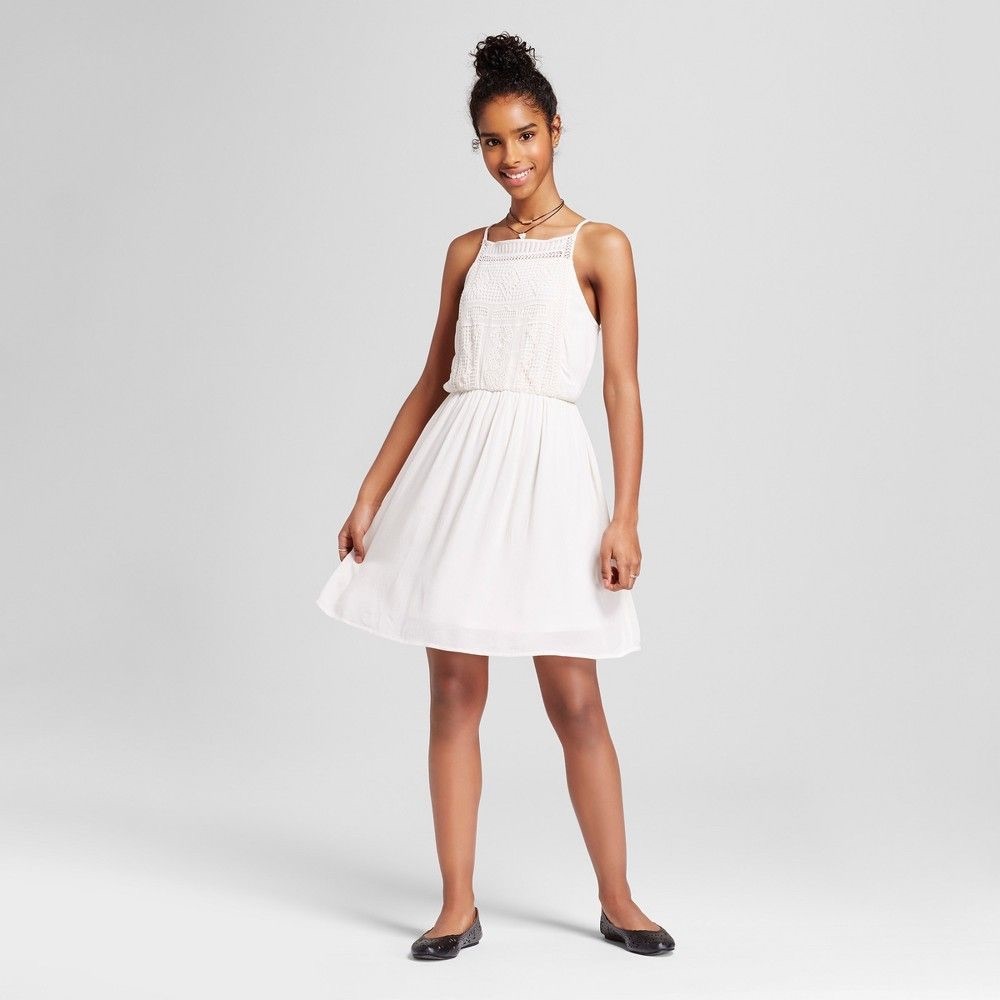 Mossimo Embroided Halter Top Dress